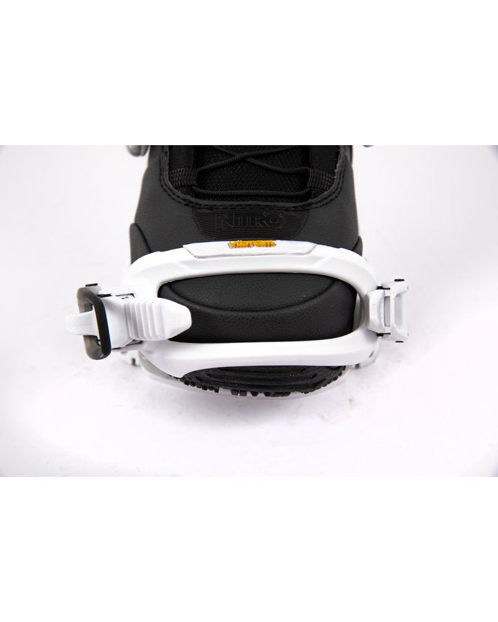 Nitro Phantom Snowboard Bindings - Black White - 2022