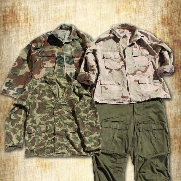 Bulk Wholesale Army Camo Shirts