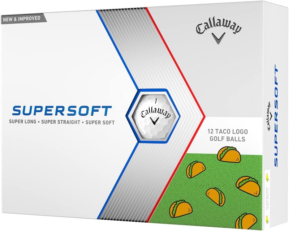 Golf 2023 Supersoft Golf Balls (One Dozen)