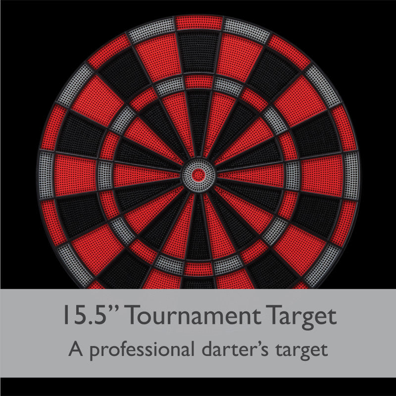 Viper Neptune Electronic Dartboard and Cabinet Hybrid, 15.5