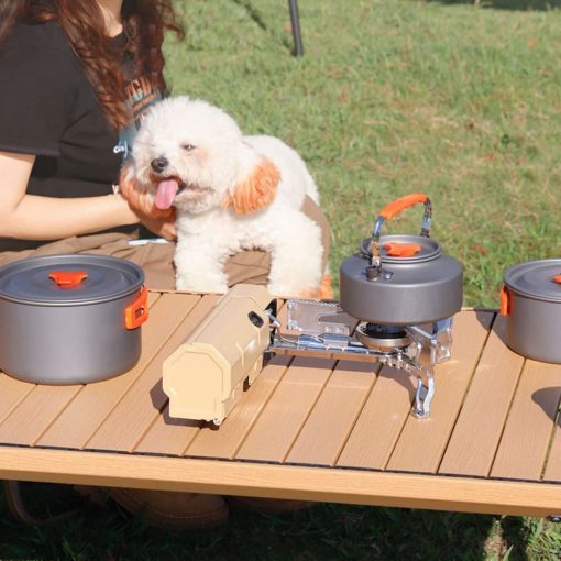 🔥BRS Foldable Portable Butane Stove 2600W Camping Stove 💥Buy one get one free🥰