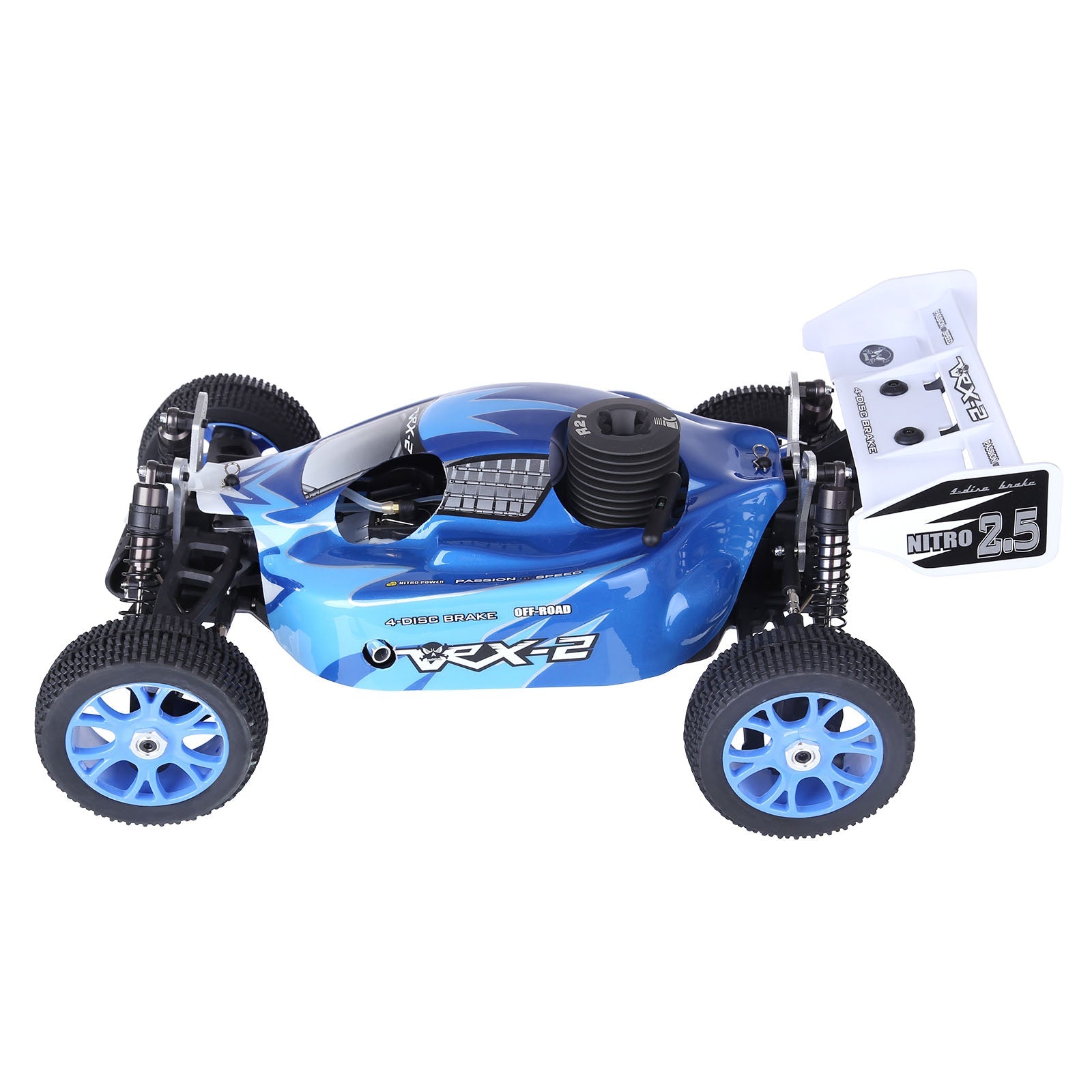 VRX RH802 1/8 Scale 4WD Nitro Powered RC Car Off-road Buggy Vehicle High Speed 2.4G Nitro RC Car