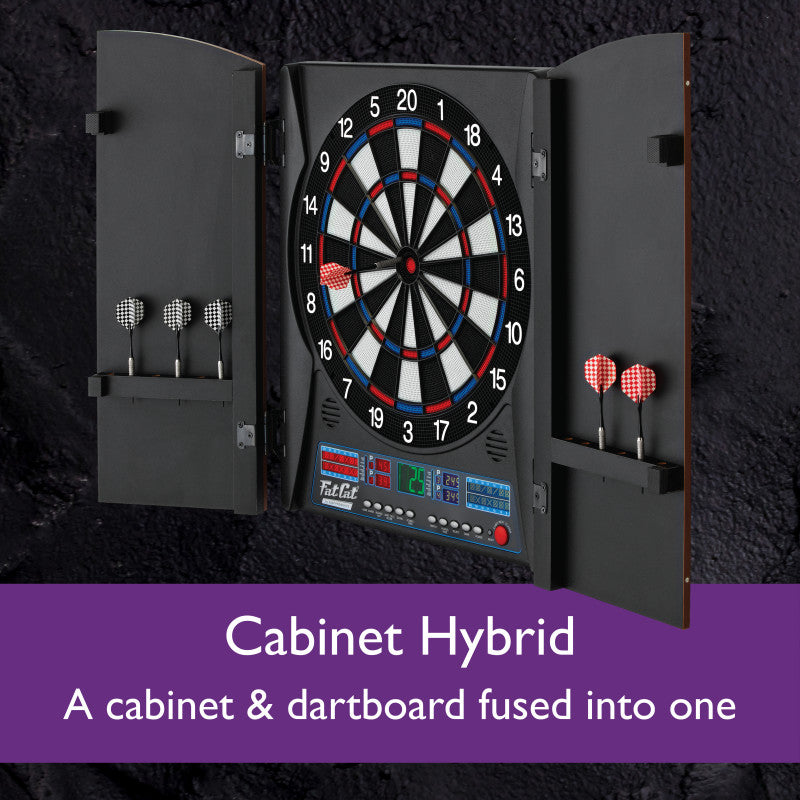 Fat Cat Electronx Electronic Dartboard, 13.5