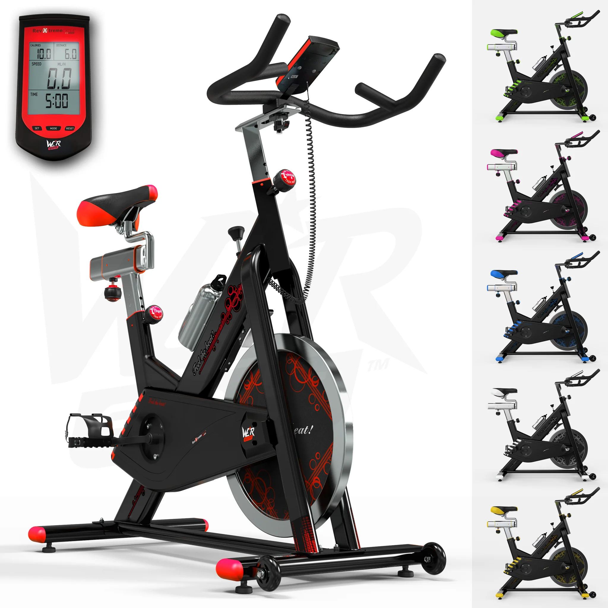 RevXtreme VenomX Indoor Cardio Spin Bike (With screen)