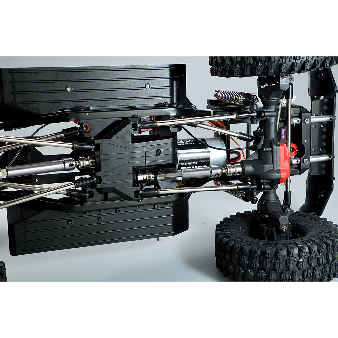 AXX4 1/10 RC Car 2.4G 4WD Electric Off-road Vehicle RC Crawler Model Brushed RC Truck - RTR Version