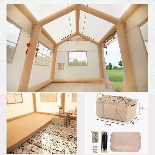 ⚡Clearance Sale⚡Waterproof Light Weight Oxford Cloth Automatic Inflatable Tent With Camping Equipment