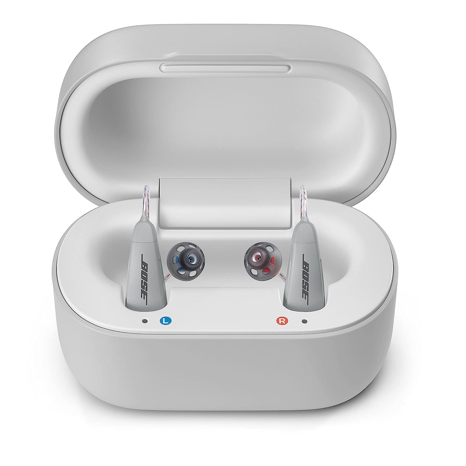 Lexie B2 OTC Hearing Aids Powered by Bose - Rechargeable Self-fitting OTC Hearing Aids for Adults and Seniors with Invisible Fit and All Day Comfort (Light Gray), 14