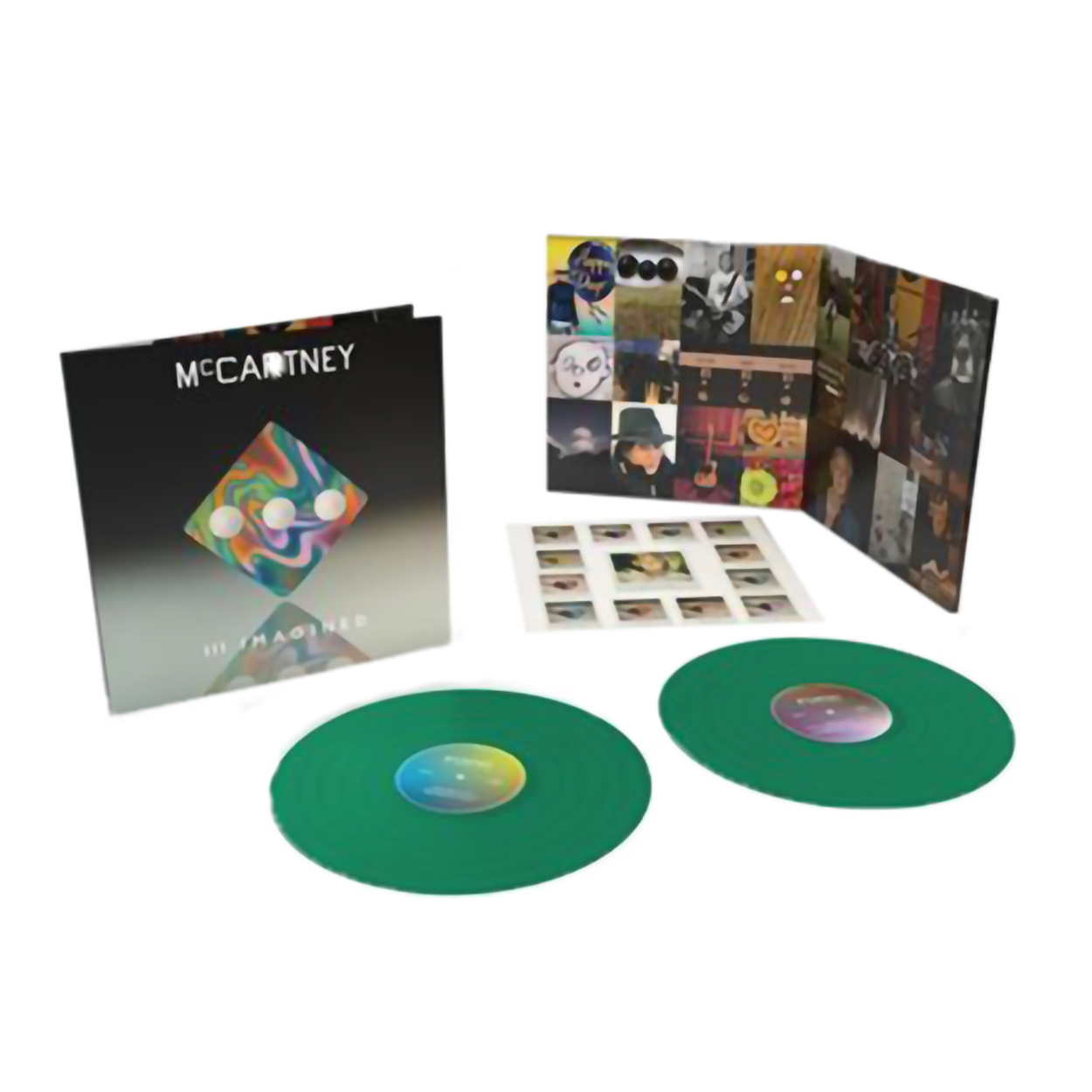 Paul Mccartney - III Imagined Exclusive Limited Edition Transparent Dark Green 2LP