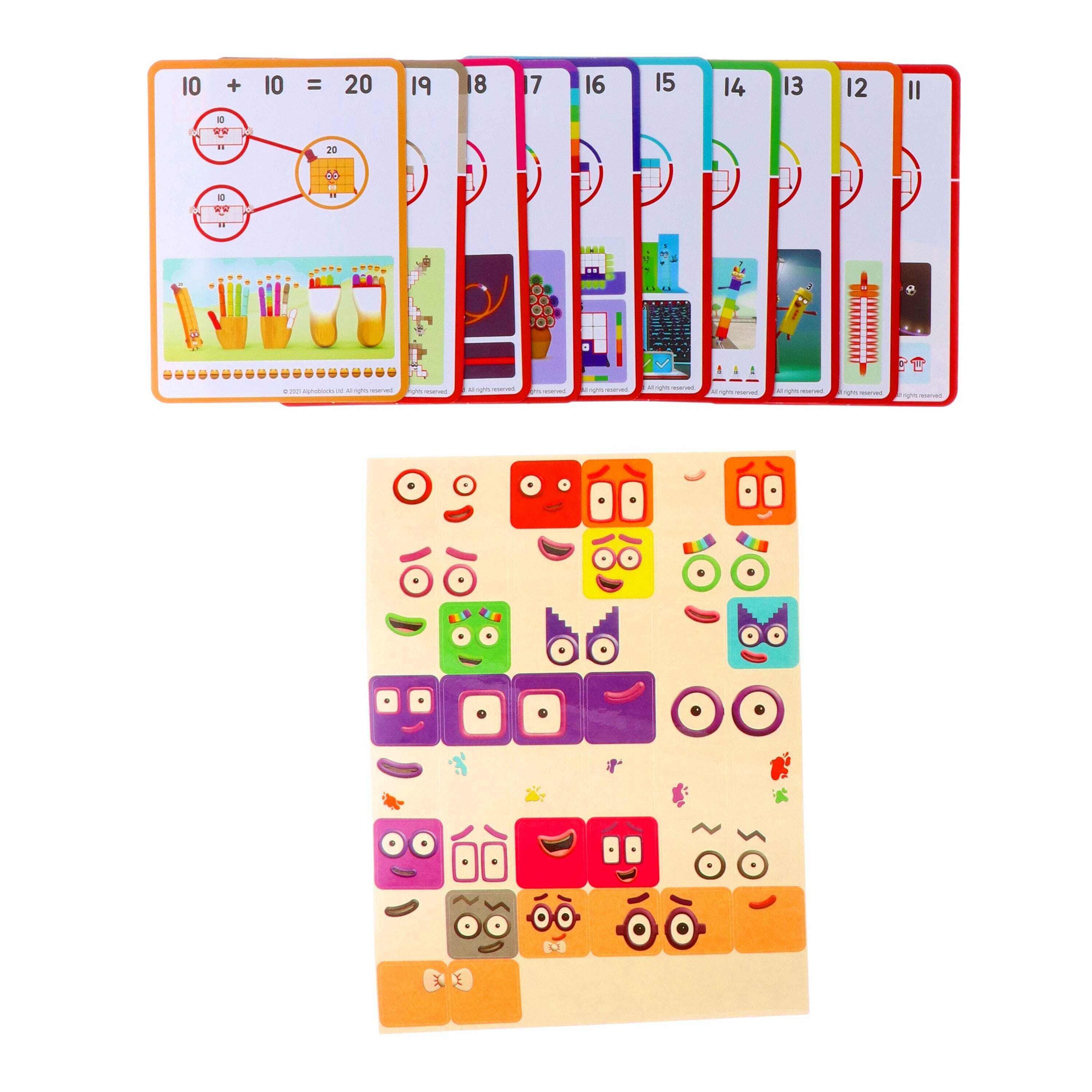 MathLink Cubes Numberblocks 11-20 Activity Set by Learning Resources - Ages 3+