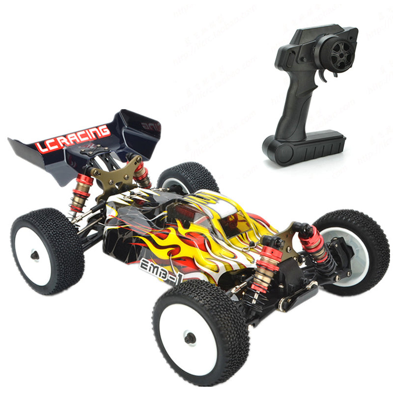 LC Racing EMB-1H 1:14 RC Car 50+KM/H 2.4G 4WD Brushless  Remote Control Racing Drifting Off Road Vehicle - RTR Version