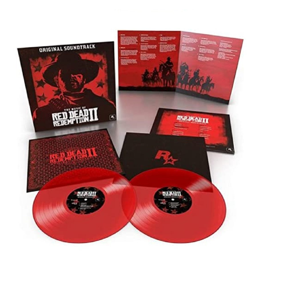 The Music of Red Dead Redemption 2 Translucent Red Colored 2x LP Vinyl