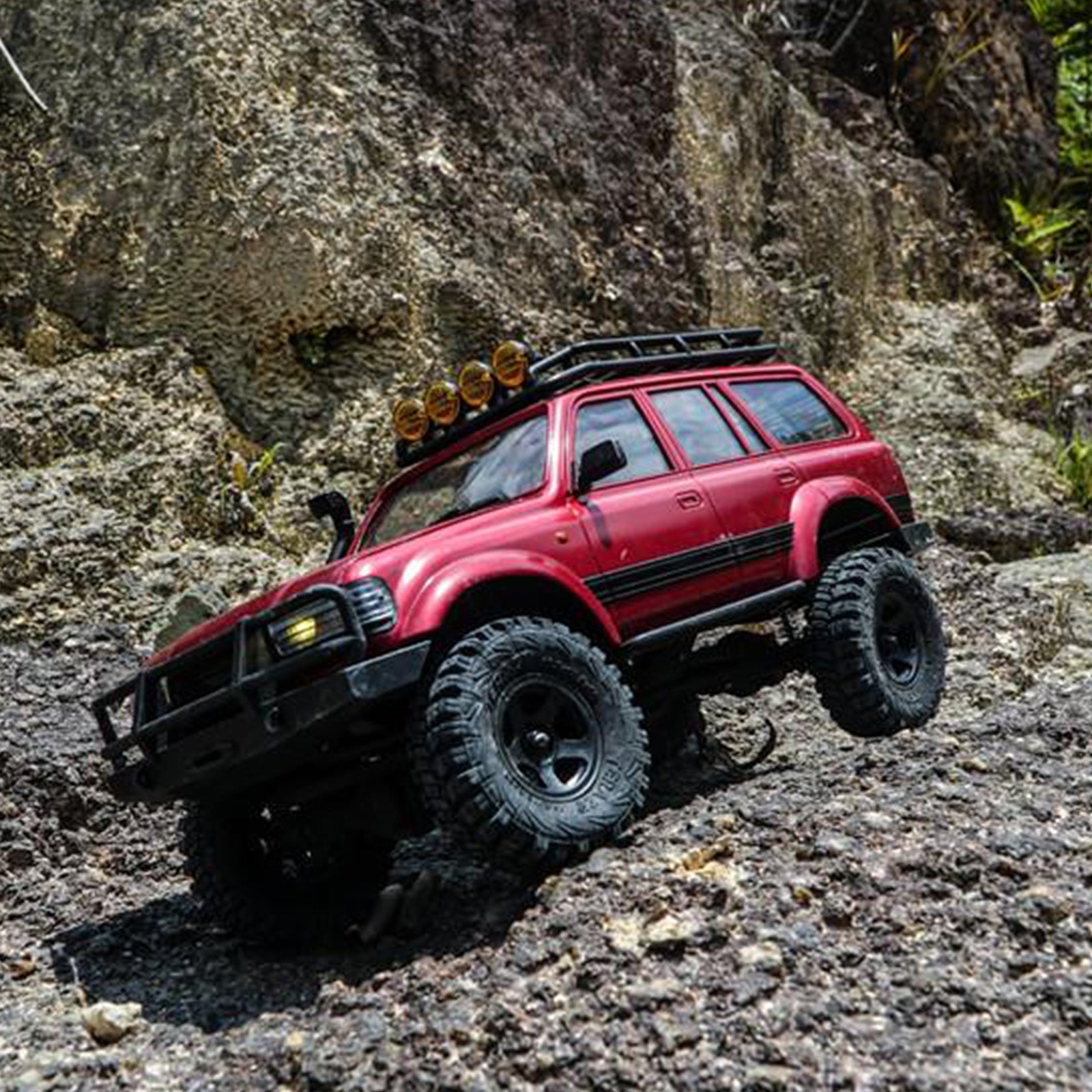 ROCHOBBY RC Car 1:18 2.4G KATANA Waterproof Crawler Remote Control Car Off Road Vehicle Model RTR Toys