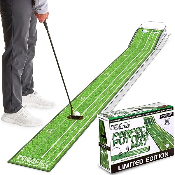 🔥Hot Sale Now🔥 Indoor Golf Putting Practice Mat