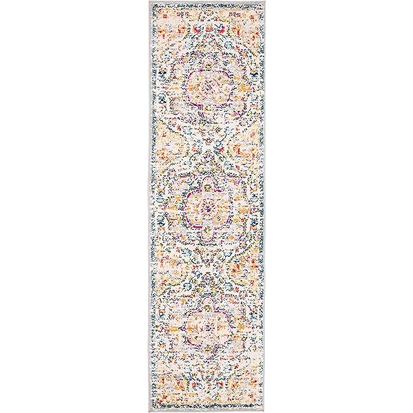 Rugshop Vintage Distressed Bohemian Area 5' x 7' Multi 5' x 7' Multi Color