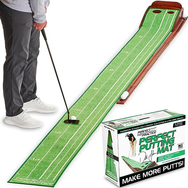 🔥Hot Sale Now🔥 Indoor Golf Putting Practice Mat
