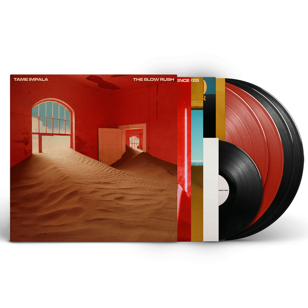 Tame Impala - The Slow Rush 2Xlp Red Vinyl Deluxe Box Set With Artwork