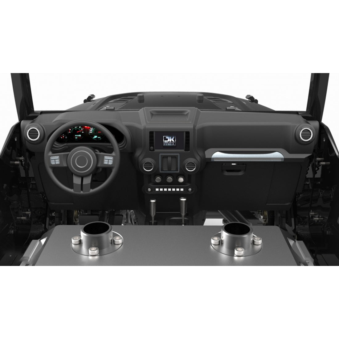 Capo JKMAX 1/10 All Metal DIY RC Simulated Crawler Car Off-road Vehicle Model - KIT Version (No Electronic Devices)