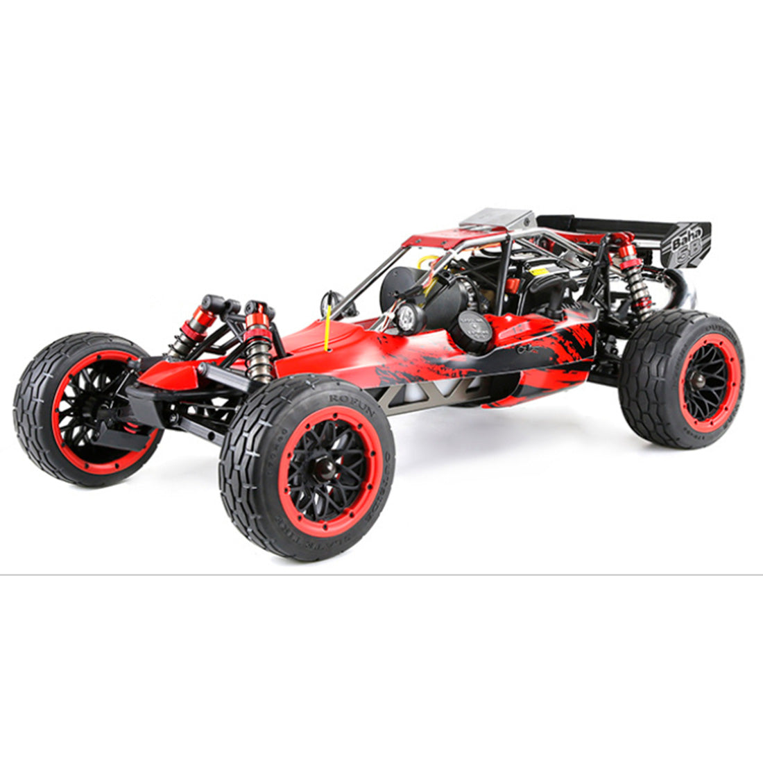 ROFUN BAHA360 1/5 RC Car 2WD 2.4G 70km/h High-speed Off-road RC Car Model (RTR Version)