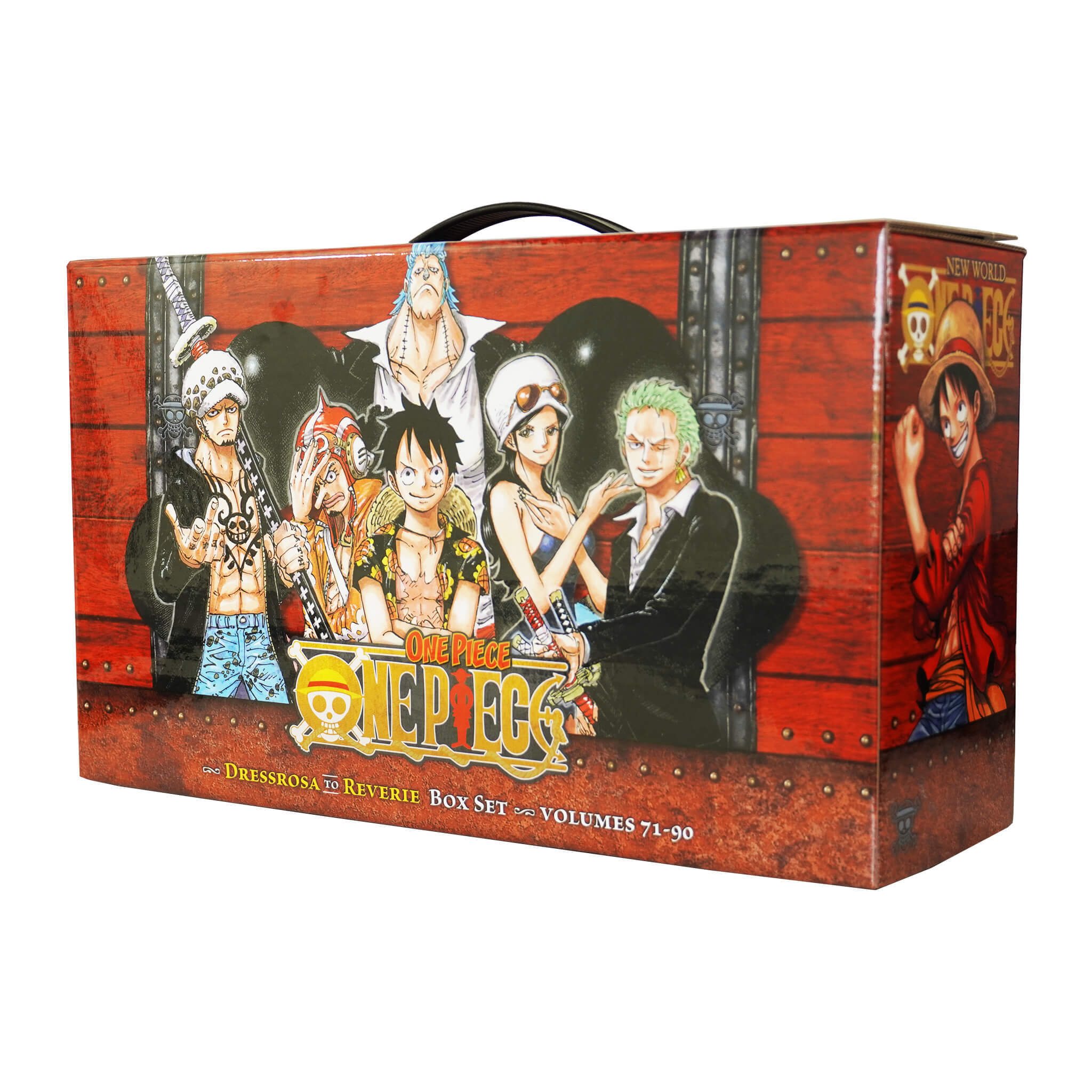 One Piece Series by Eiichiro Oda Box Set 4: Dressrosa to Reverie Vol. (71-90) 20 Books - Ages 14+ - Paperback