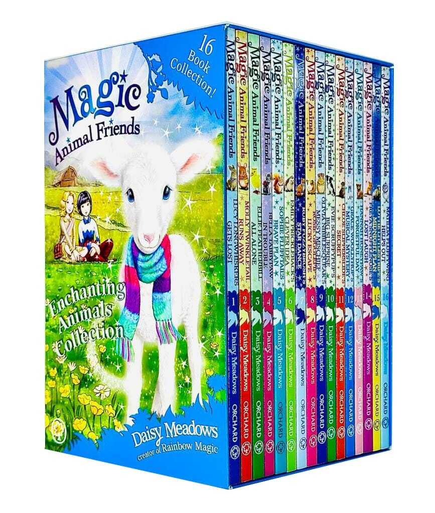 Magic Animal Friends By Daisy Meadows: 16 Books Children Pack Box Set - Ages 7-9 - Paperback