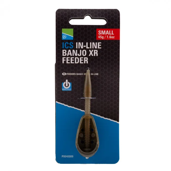 Preston ICS In-Line Banjo XR Fishing Feeder