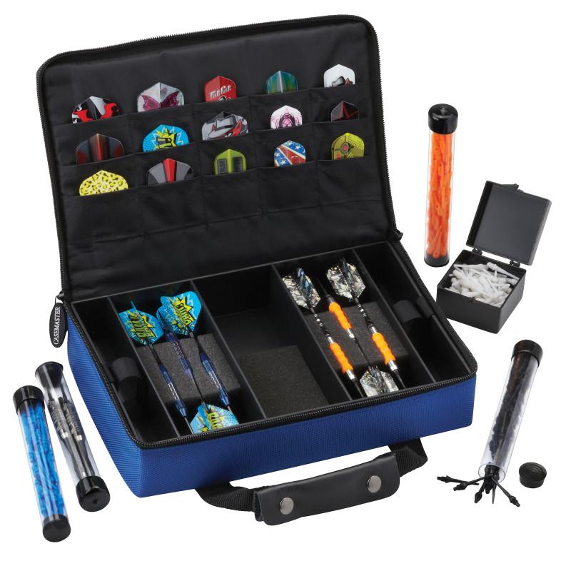 Casemaster Classic Blue Nylon Dart Case
