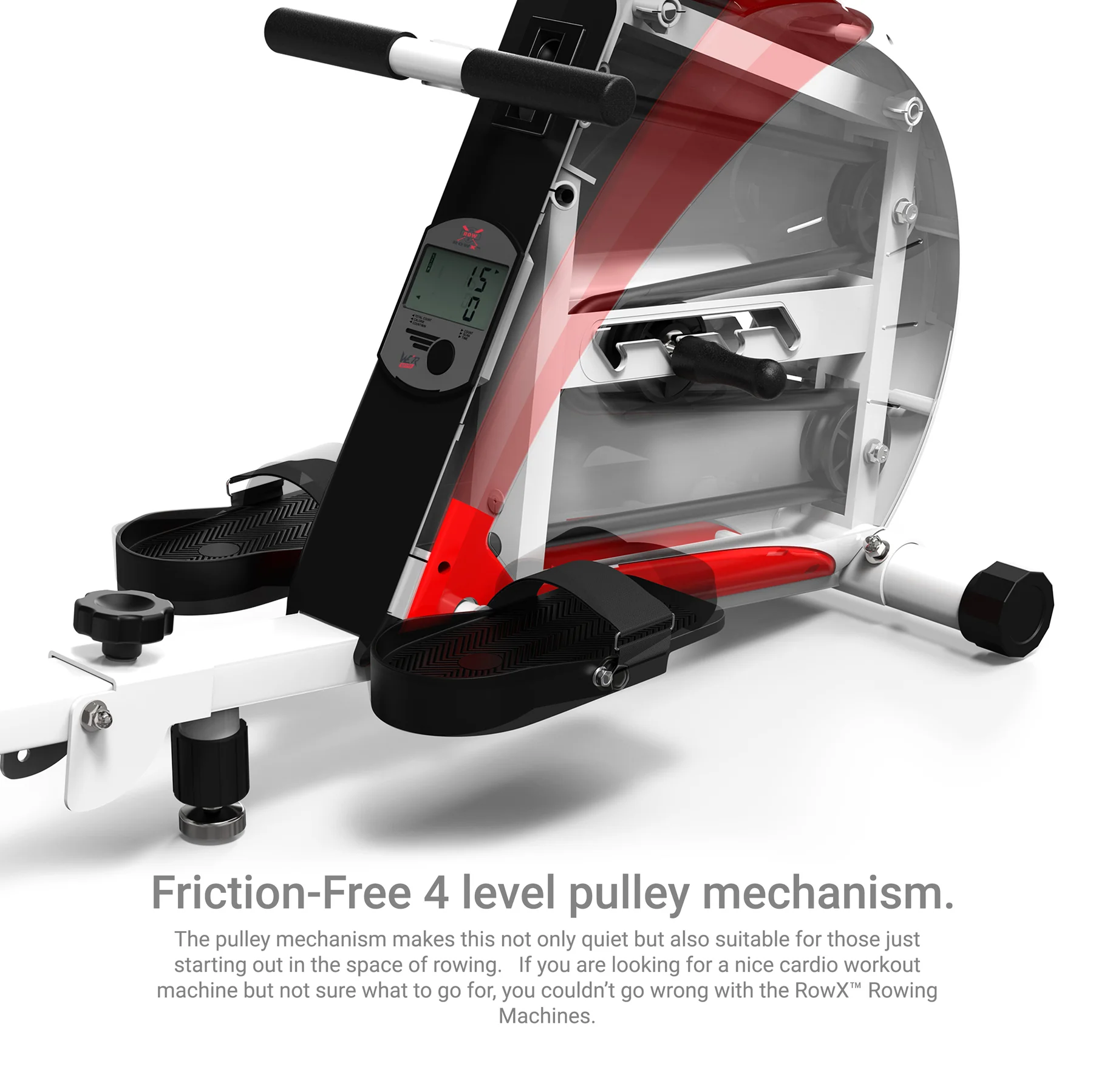 RevXtreme RowX™ Premium Rowing Machine