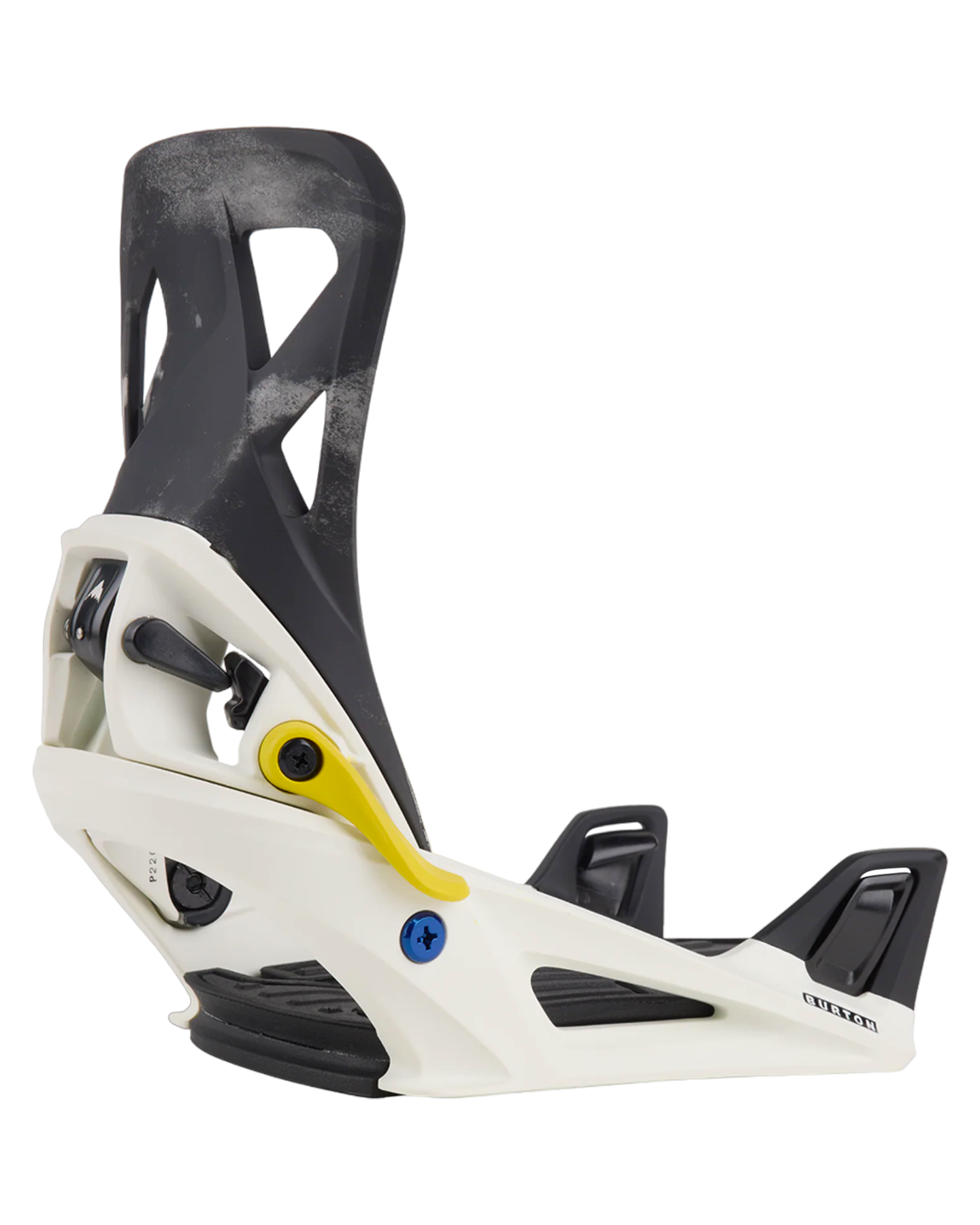 Burton Men's Step On® Re:Flex Snowboard Bindings - White / Graphic - 2024