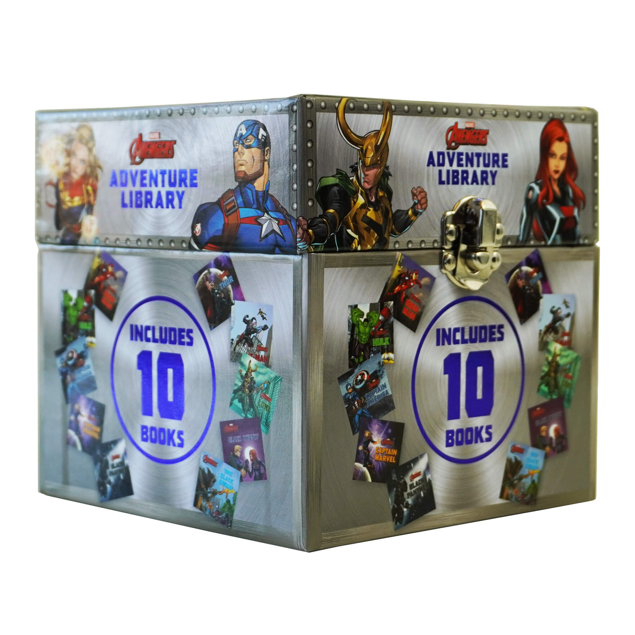 Marvel Avengers: Adventure Library 10 Books Collection Set - Ages 5-8 - Paperback