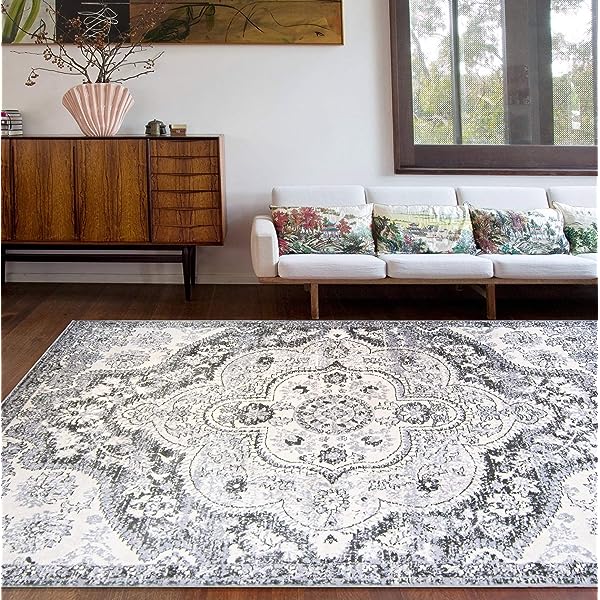 Rugshop Vintage Distressed Bohemian Area 5' x 7' Multi 5' x 7' Multi Color