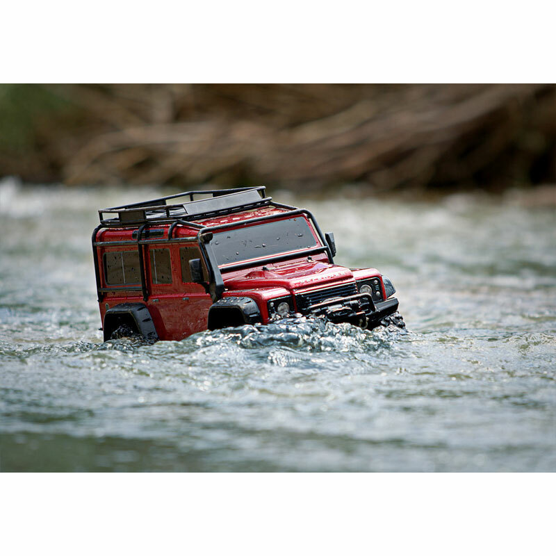 Traxxas TRX-4 Land Rover Defender RC 4x4 Rock Crawler RTR w/3S LiPo COMBO