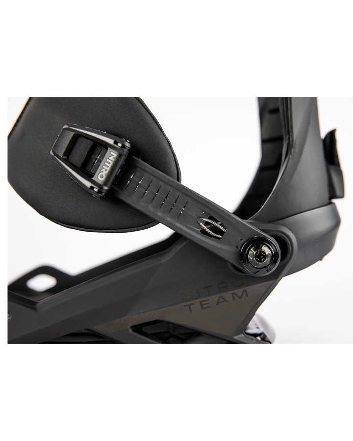 Nitro Team Snowboard Bindings - Ultra Black - 2023