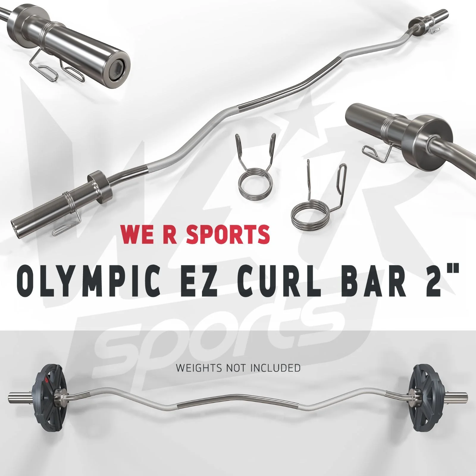 FlexBar Olympic EZ Curl Bar