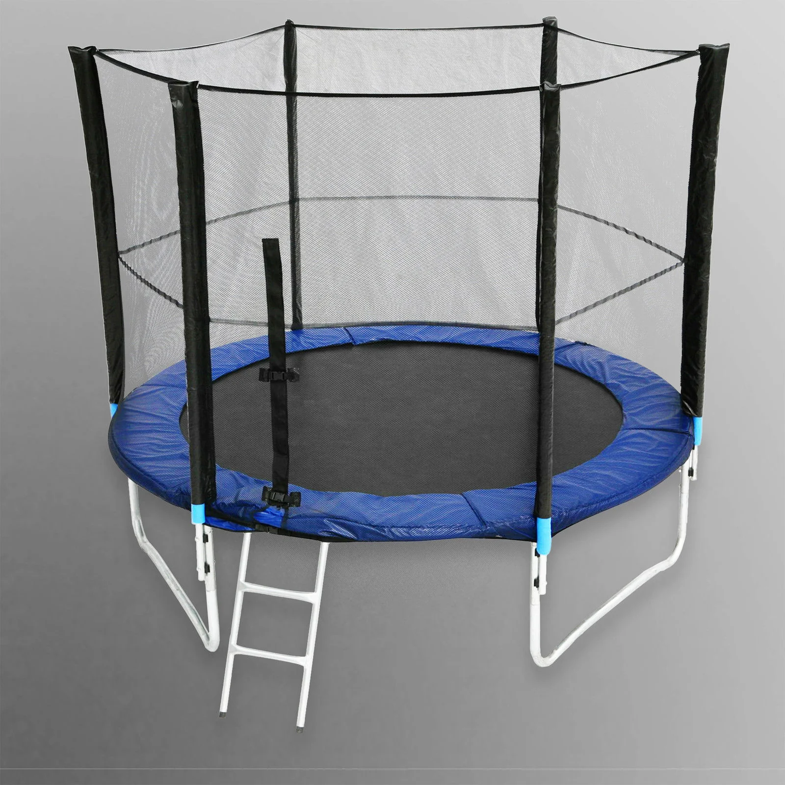 BounceXtreme Garden Trampoline with Ladder and Rain Cover