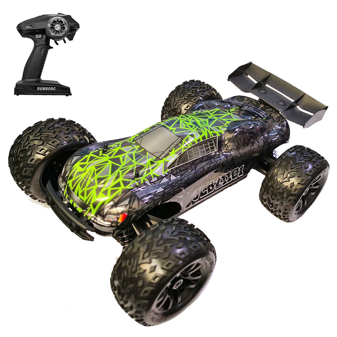 JLB Racing 21101 1/10 2.4G 4WD Off-road Splashproof Flip Brushless Off-road RC Car Remote Control Truck - RTR