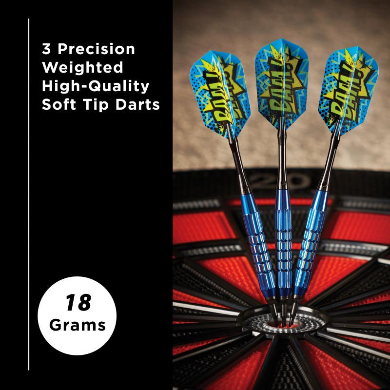 Viper Comix BAM! Darts Soft Tip Darts Blue 18 Grams