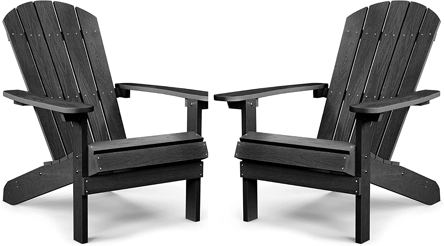 Adirondack Chair ,Patio Chairs 5 Steps Easy Installation,Widely Used in Outdoor, Fire Pit, Deck, Outside, Garden, Campfire Chairs