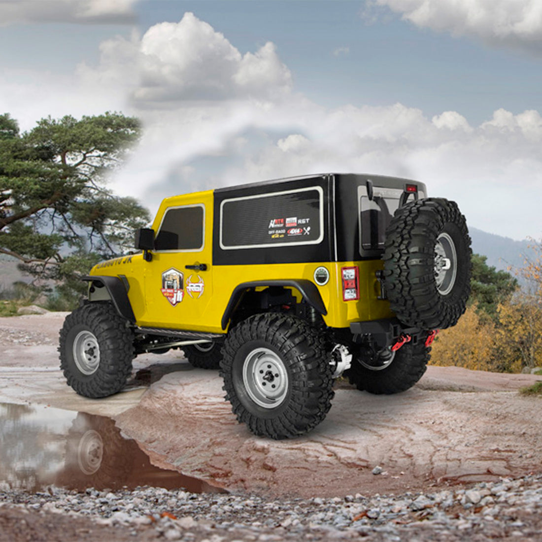 RGT 86010JK 1/10 4WD RC Car All-terrain RC Off-road Vehicle Crawler - RTR