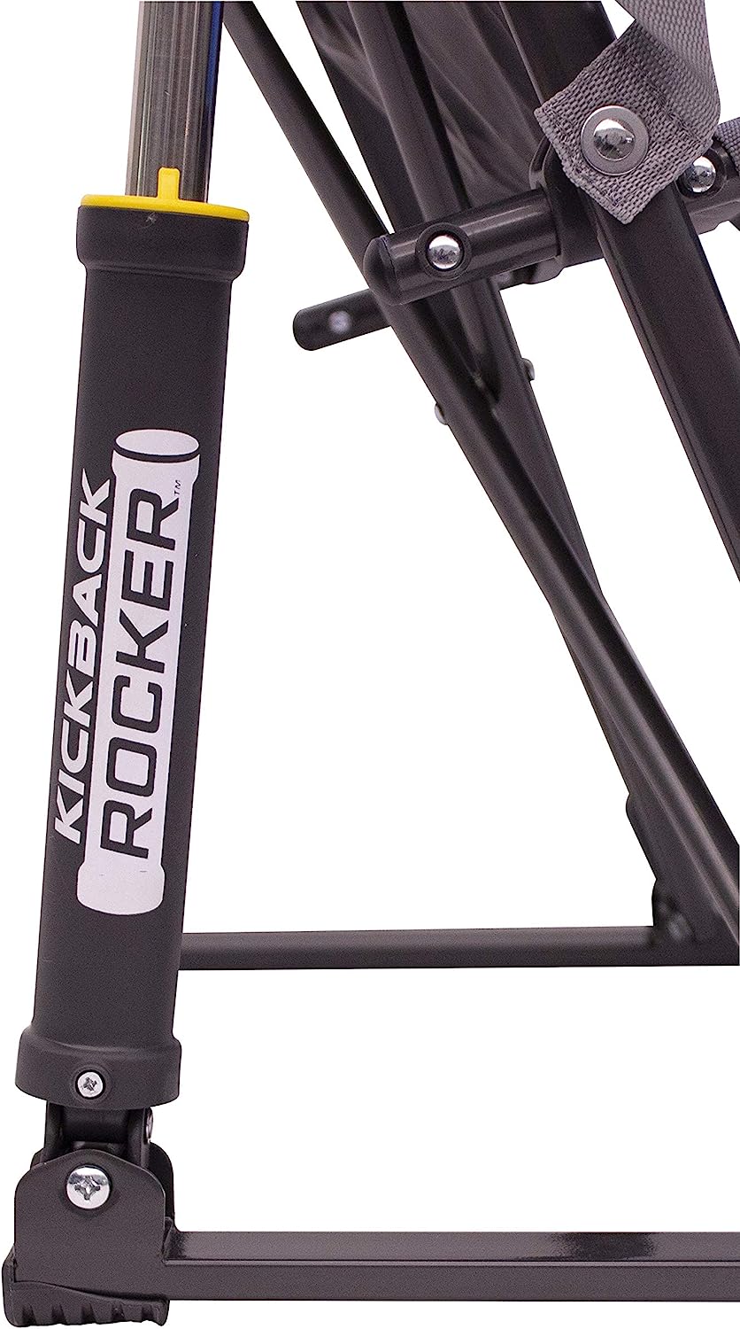 Outdoor Freestyle Rocker Portable Rocking Chair & Outdoor Camping Chair, ergonomic Nylon, Indigo Blue