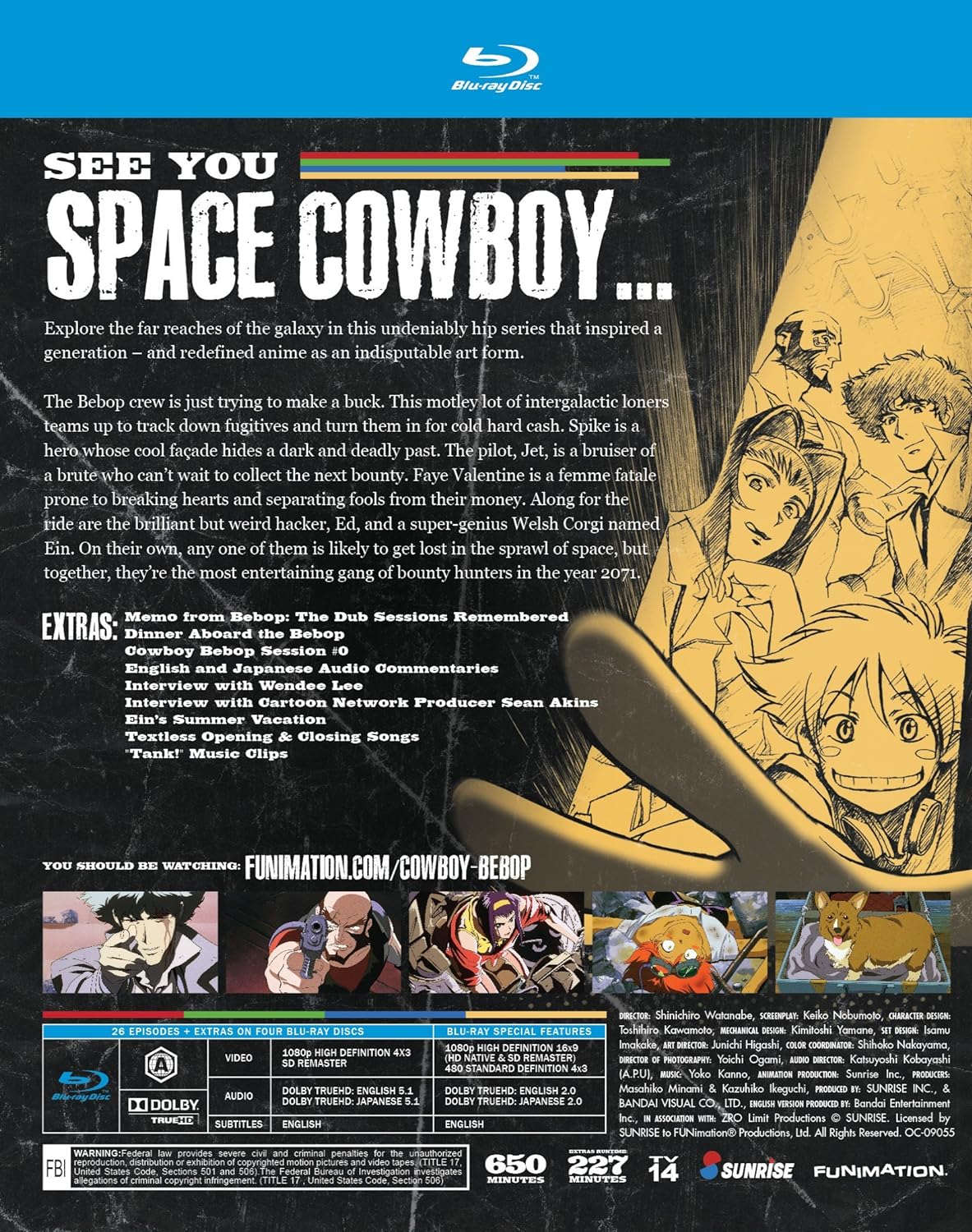 Cowboy Bebop: The Complete Series [Blu-ray]