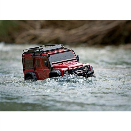 Traxxas TRX-4 Trail RC 4x4 Crawler RTR w/Land Rover Defender Body