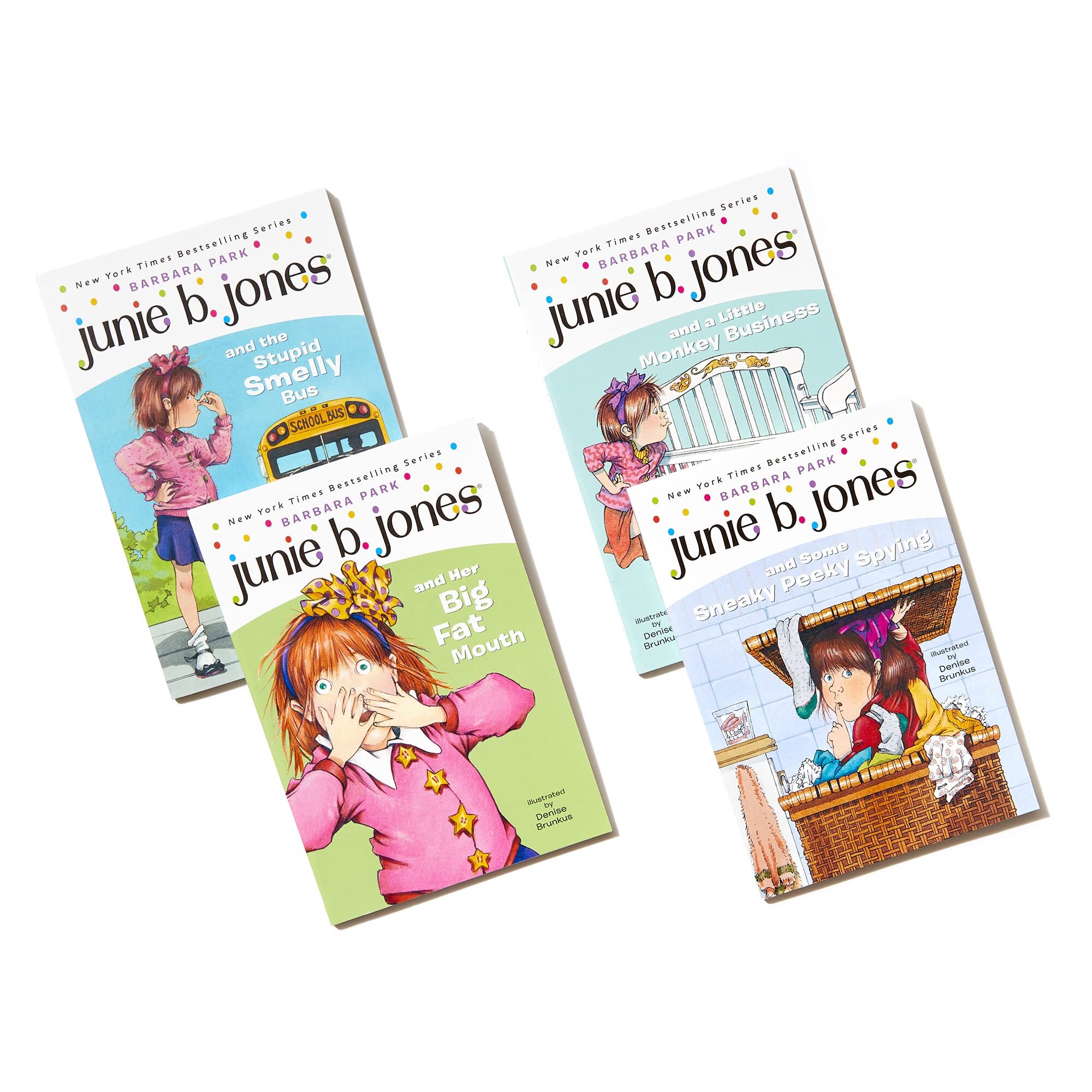 Junie B. Jones's First Boxed Set Ever! (Books 1-4) Paperback – Picture Book