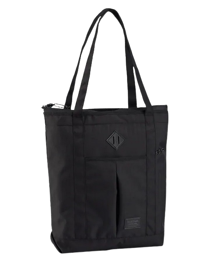 Burton NS Zip Crate Tote True Black Heather Twill