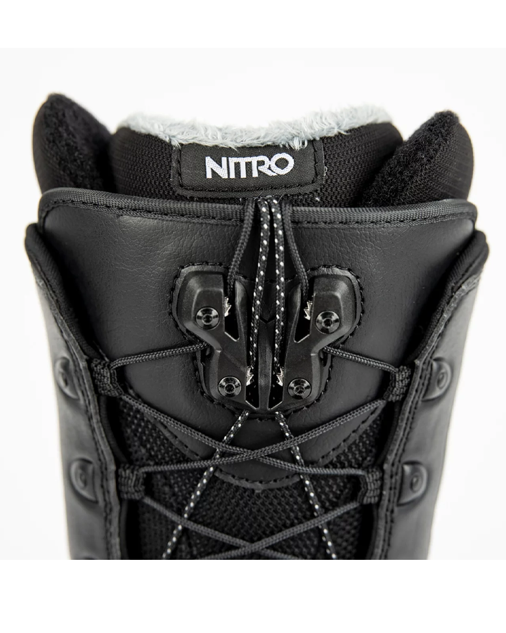 Nitro Crown TLS Womens Snowboard Boots - Black - 2023