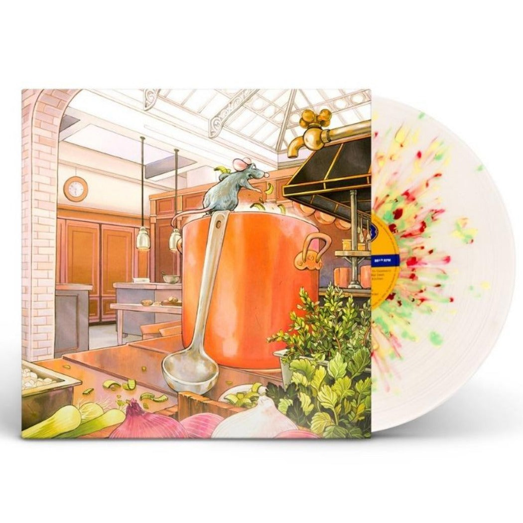 Ratatouille Original Motion Picture Soundtrack Limited Edition Red, Yellow, and Green Splatter Colored Vinyl