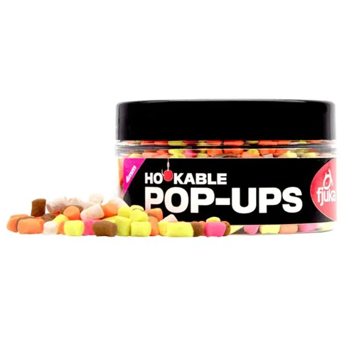 Fjuka Hookable Fishing Pop Ups Mixed Colours