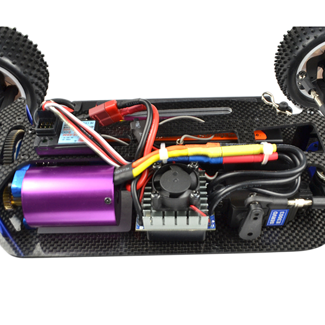 VRX RH1017PR 1/10 Scale 4WD Brushless Off-road Vehicle High Speed 2.4G RC Car with 60A ESC and 3650 Motor - RTR Version