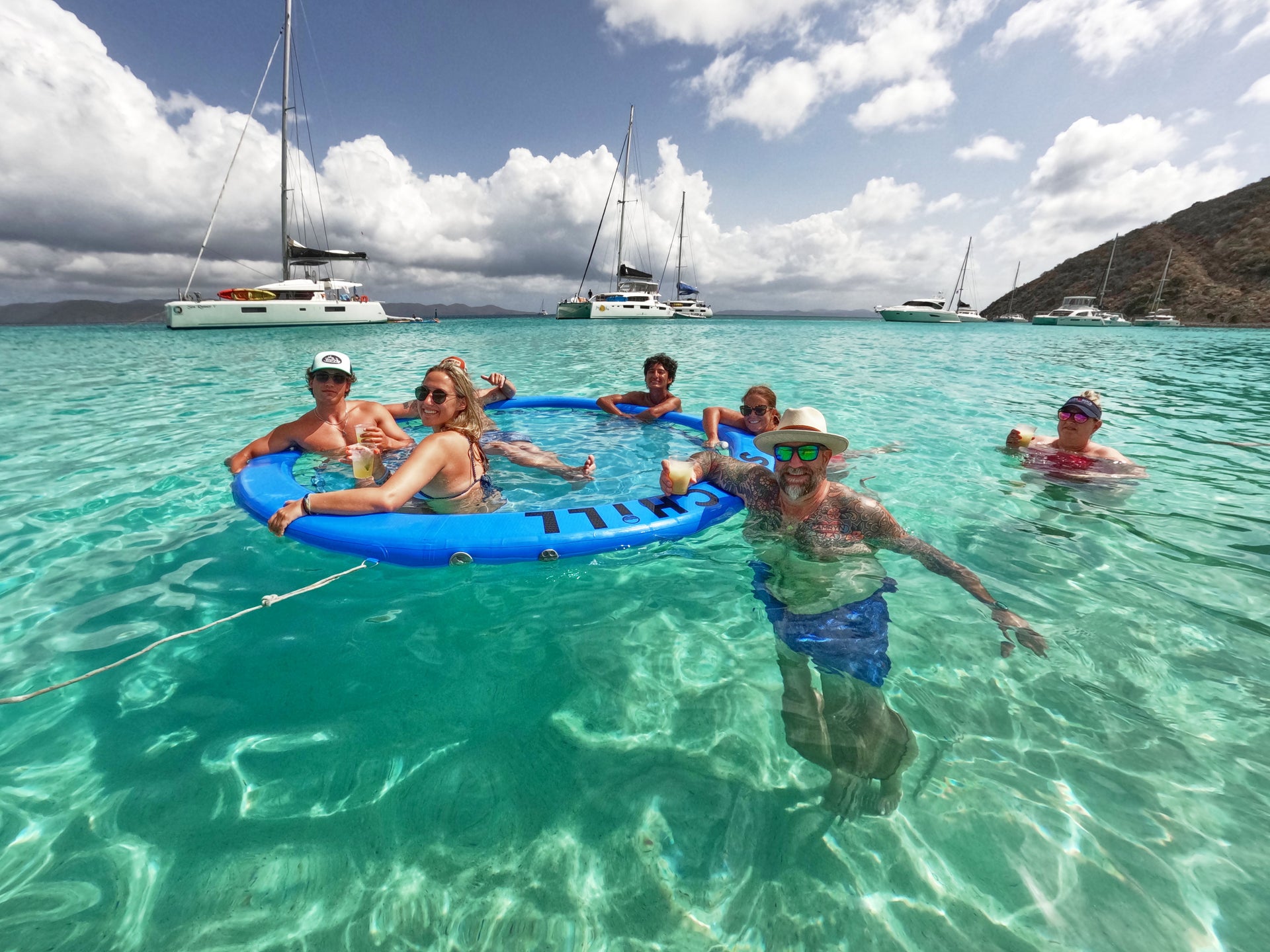 ☀Summer Sale🔥 Buy 2 Get 2 Free - Portable Inflatable Outdoor Water Floating Mat 4