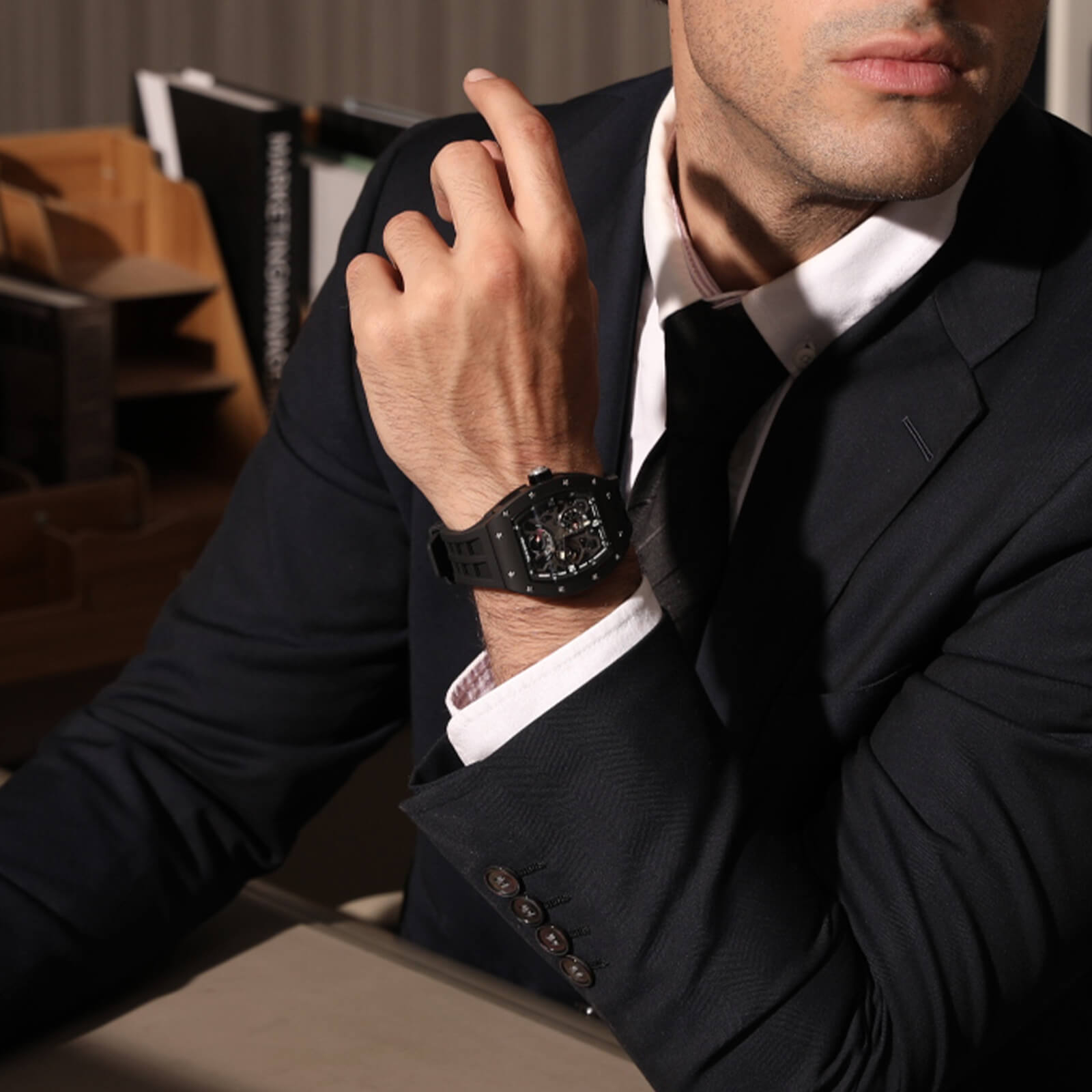 🔥Hot Sale Now🔥 Kinetic Energy Display Automatic Watch TB8212C