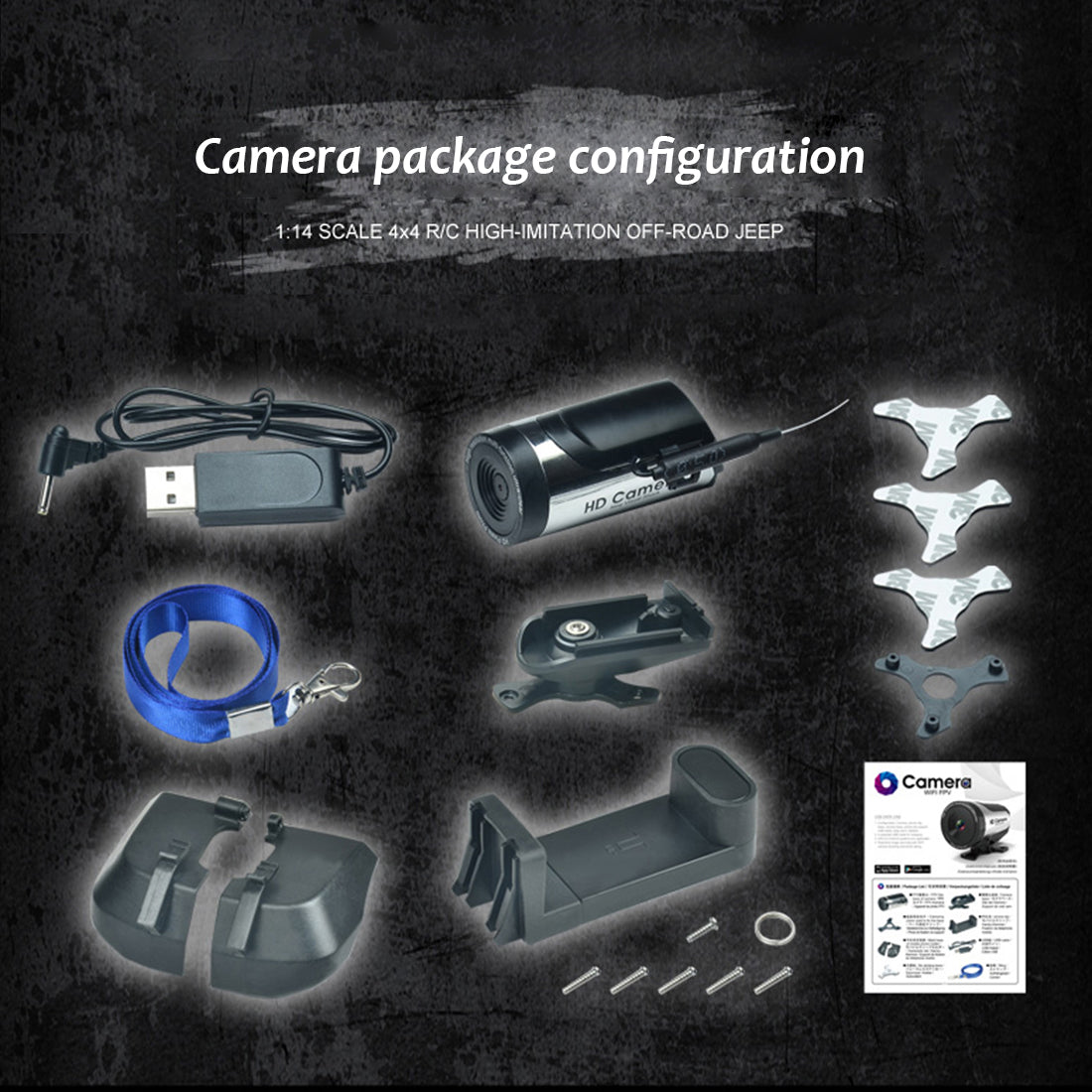 SUBOTECH BG1522 1:14 2.4G Electric RC Car 4WD 15+KM/H Off-road Vehicle Crawler with LED Headlight WIFI Camera - RTR